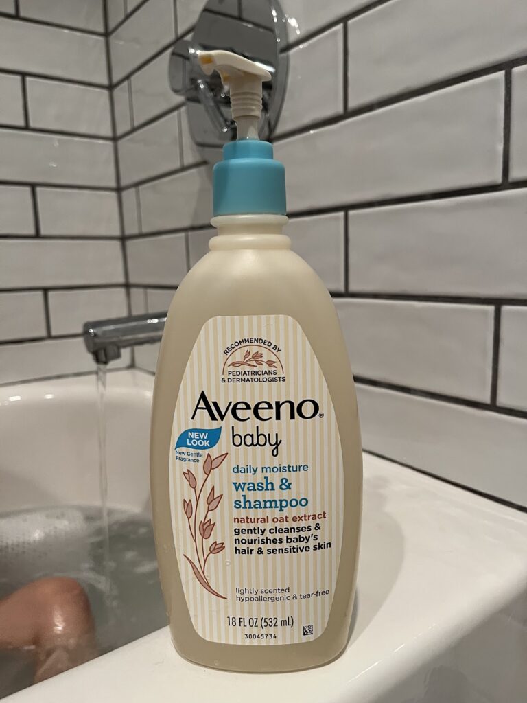 Aveeno Baby Shampoo Bottle